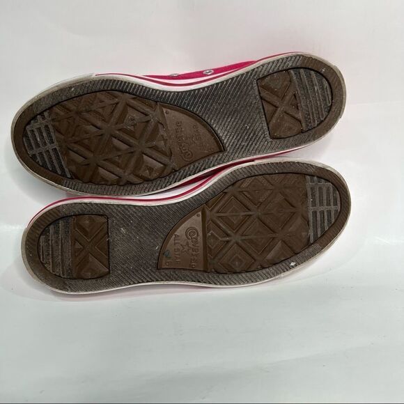 Converse All Star Pink and White Sneakers - Picture 7 of 12